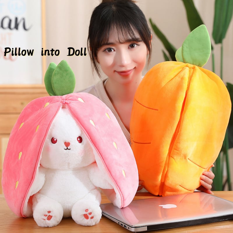 Kawaii Fruit Vegetable Rabbit Doll