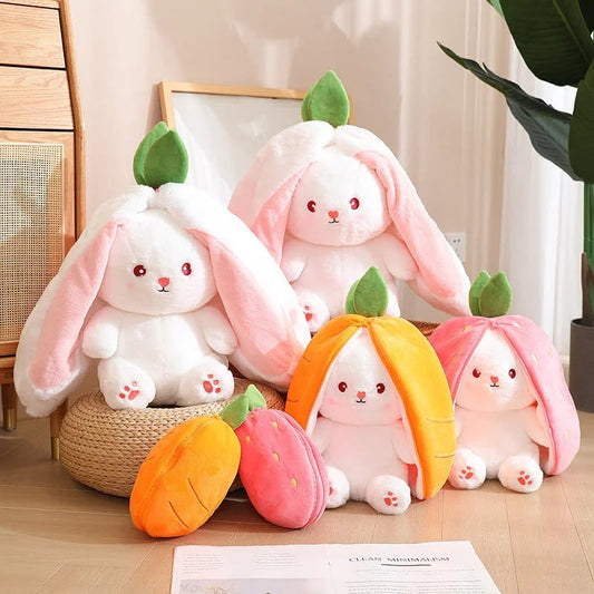 Kawaii Fruit Vegetable Rabbit Doll