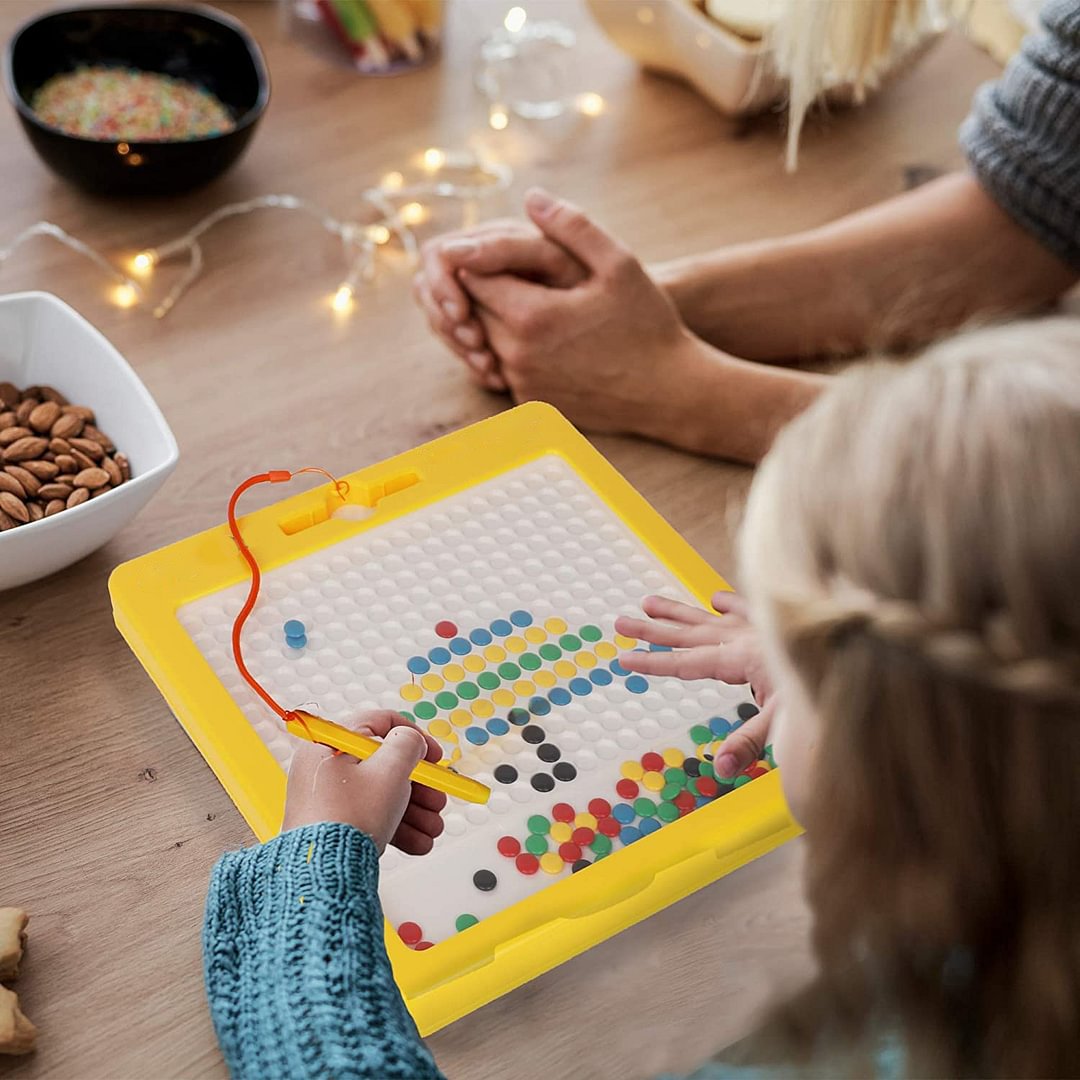 ⚡Early Mother's Day Sale- SAVE 48% OFF🔥Keep Your Kids Away From Electronics - Early Education Enlightenment Magnetic Drawing Pad Toy🎁