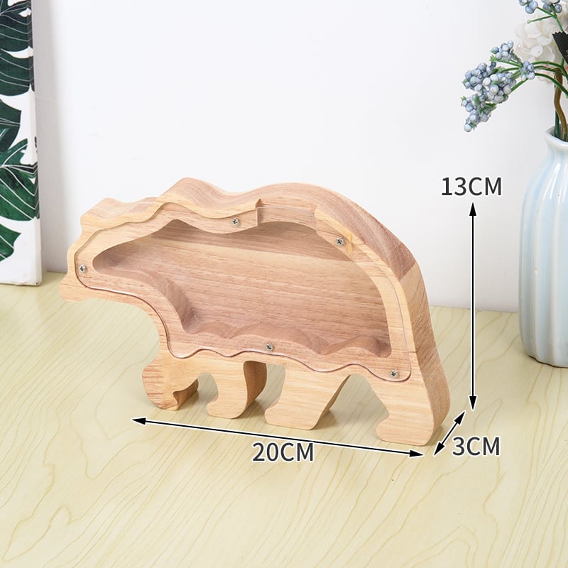 ⏰LAST DAY $19.99 ⏰ - Animal Piggy Bank-Wood Gift For Kids