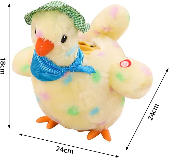 🔥Last Day Promotion - Electric crazy plush chicken