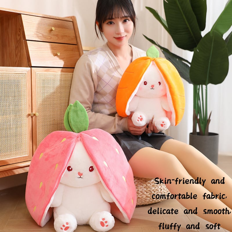 Kawaii Fruit Vegetable Rabbit Doll