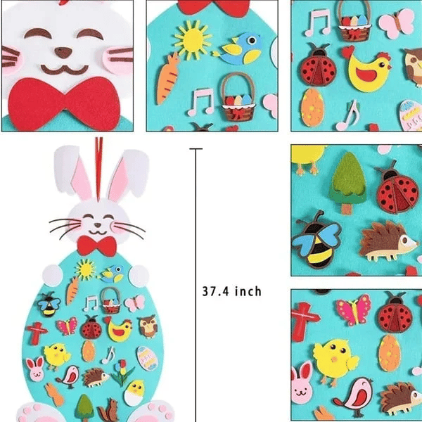 (Last Day Promotion🔥- SAVE 48% OFF)🔥DIY Felt Bunny🐰