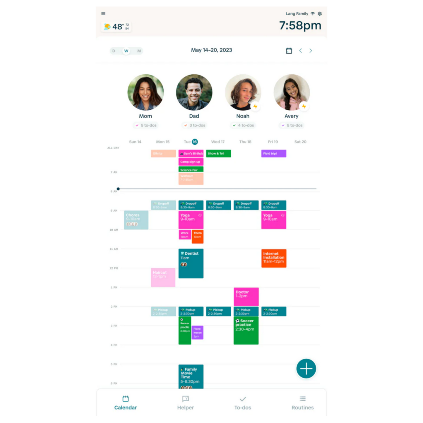 Electronic Trip Log Board