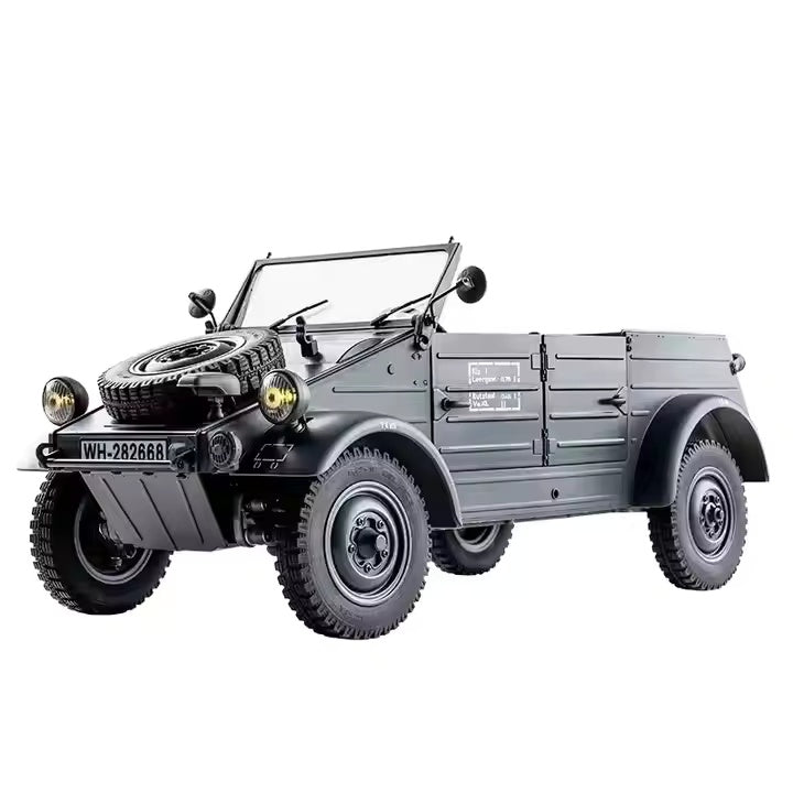 Gray RC Car Model 4x4 Shift Retro Car Kids Gift