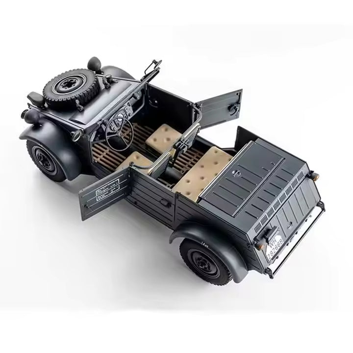 Gray RC Car Model 4x4 Shift Retro Car Kids Gift