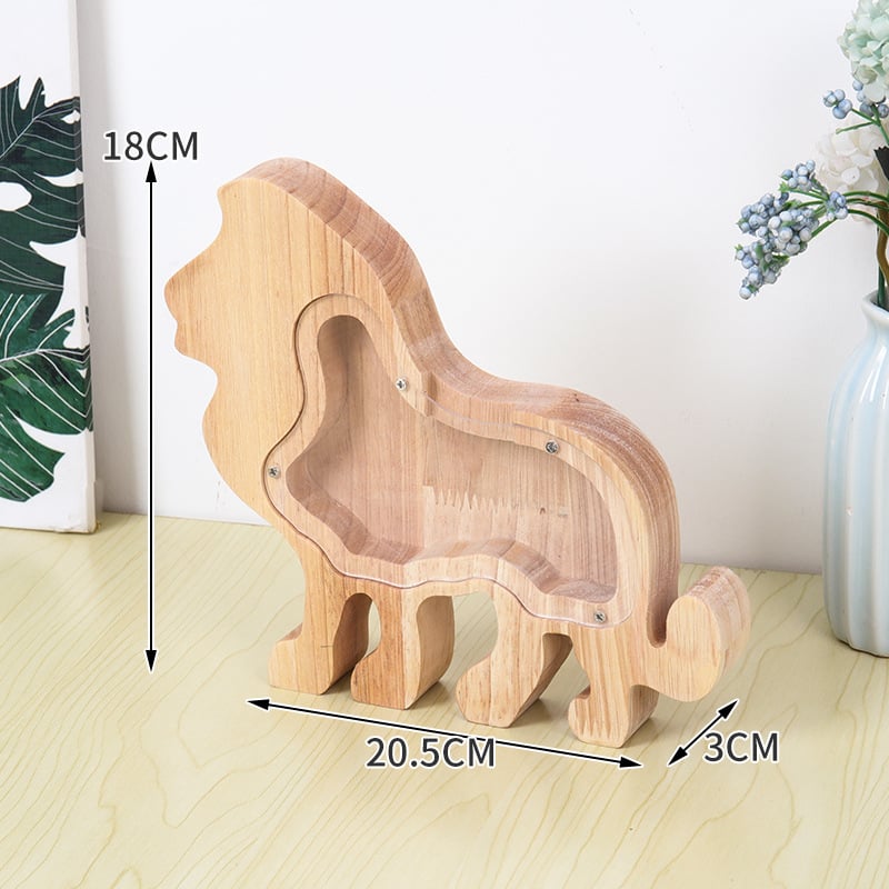 ⏰LAST DAY $19.99 ⏰ - Animal Piggy Bank-Wood Gift For Kids