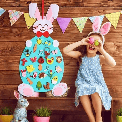 (Last Day Promotion🔥- SAVE 48% OFF)🔥DIY Felt Bunny🐰